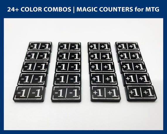 Magic Counters Magic Counters 1/1 1/1 Token Set for MTG | Etsy