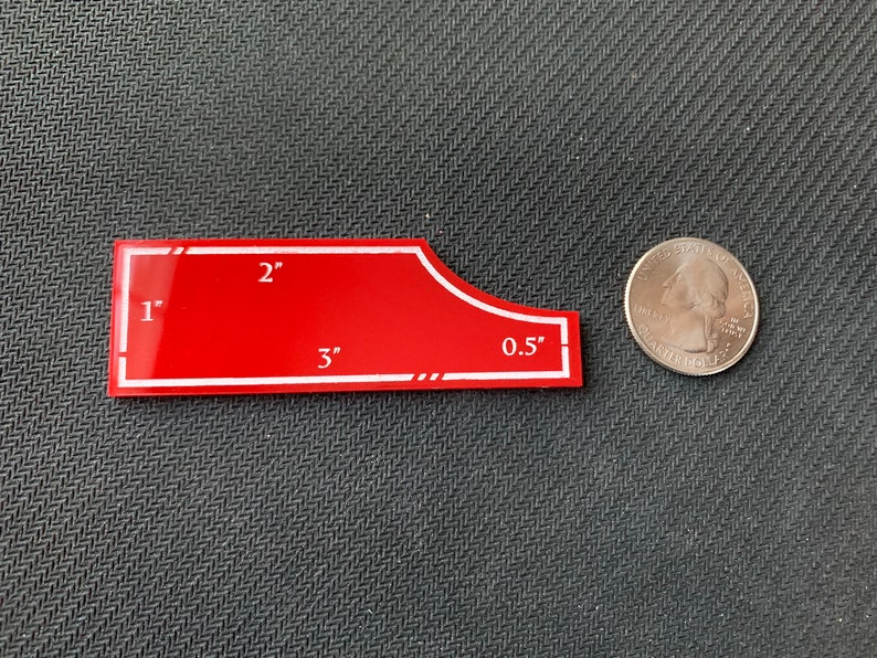 Tabletop Gaming Measurement Movement Gauge Set image 4