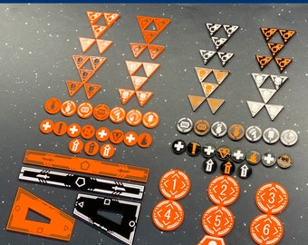 Two-Player Double Sided Token Set for Kill Team