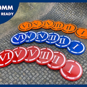 40mm Objective Tokens for WH/40k