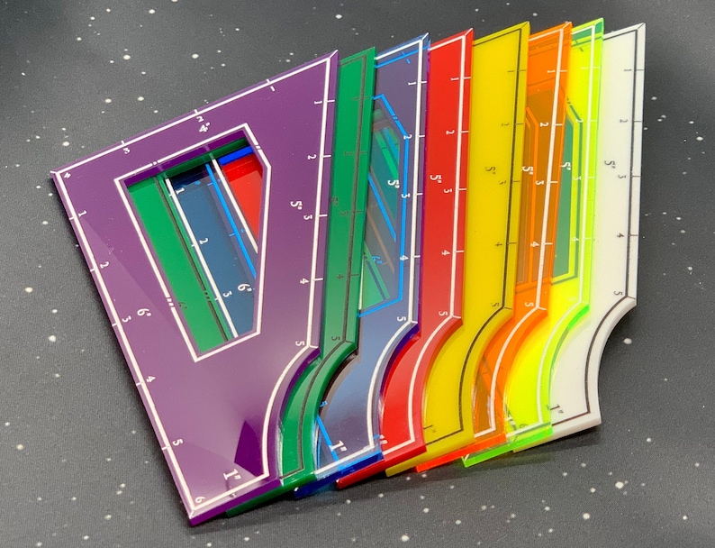 Tabletop Gaming Measurement Movement Gauge Set image 3