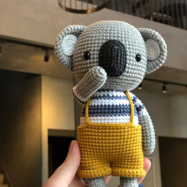 HÄKELN KOALA, Koala Amigurumi, Kuscheltier häkeln, Kuscheltiere, Koala häkeln, Kuscheltier, Kuscheltier Koala, Amigurumi Anleitung, Neu | Kostenloser Versand