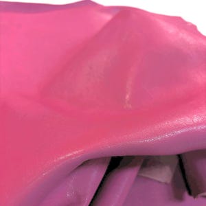Magenta Pebbled Nappa Leather, Soft Italian Lambskin, Leather Supplier, DIY Leather Hides, Genuine Leather for Sale, Leather Store