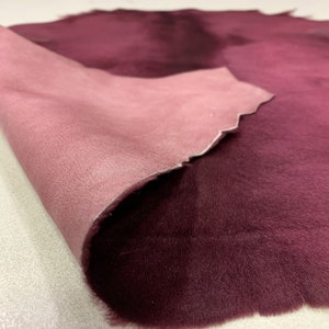 Bordeaux Sheepskin, Sheep Skin leather Hide for clothing, Genuine Italian leather,Mouton Leather, Leather for coats, Leather Rug Supplier