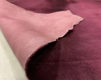 Bordeaux Sheepskin, Sheep Skin leather Hide for clothing, Genuine Italian leather,Mouton Leather, Leather for coats, Leather Rug Supplier