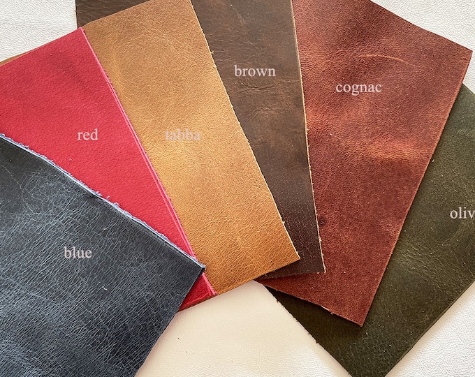 20 pre-cut leather sheets, RANDOM selection, printed, metallic, vintage,  patent, solid colors for crafts 16x16 /