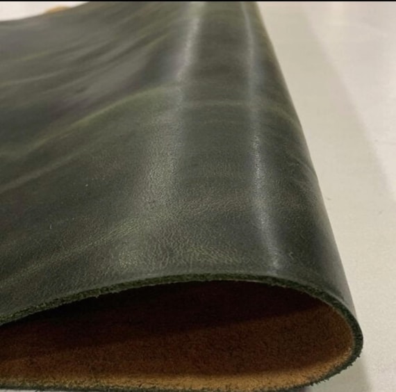 BAVER 3.6mm Vegetable Tanned Cowhide Leather Hide – Full Grain For Belts, Sheaths & Crafts
