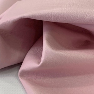 Baby pink Nappa leather, Genuine Italian leather hides, Premium quality leather, Soft leather pieces, Leather supplier, DIY leather hides