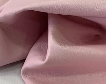 Baby Pink Italian Nappa Lambskin Leather Hide