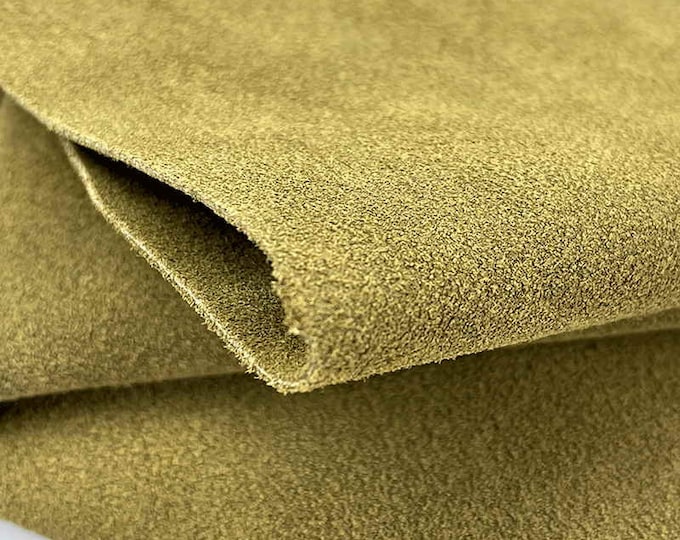 Beige Fauve Suede Leather, Leather supplier, Italian leather, Split Suede, Italian Leather skins for Sale, DIY leather hides, Smooth Leather