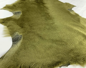 Khaki Sheepskin, Mouton leather, leather rugs, Leather supplier, Leather for bags, Leather for boots, Leather for coats and jackets