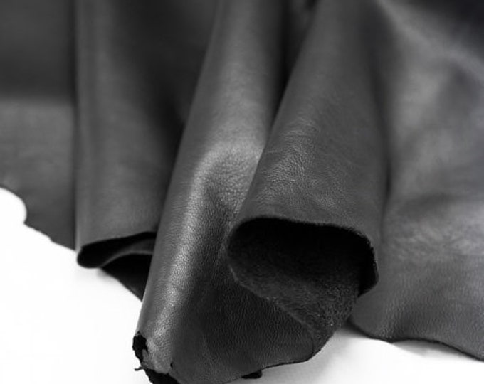 Steel Grey Nappa Leather for Clothing, Soft Lambskin for Sale, Italian Leather Hides, Leather Supplier, Upholstery leather, Leather Sewing