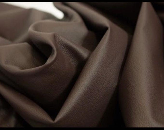 Deep Brown Embossed leather, Pebble Cowhides for sale, Upholstery leather for furniture coverings, DIY Leather projects, Textured leather