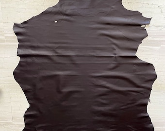 Rich Brown Nappa Leather for Clothing, Handbags and Shoes, Soft Lambskin For Sale, DIY leather hides, Italian Lambskin, Leather Supplier