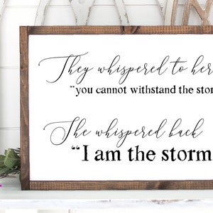 I Am the Storm SVG Digital Cut Files HTV Svg Vinyl - Etsy