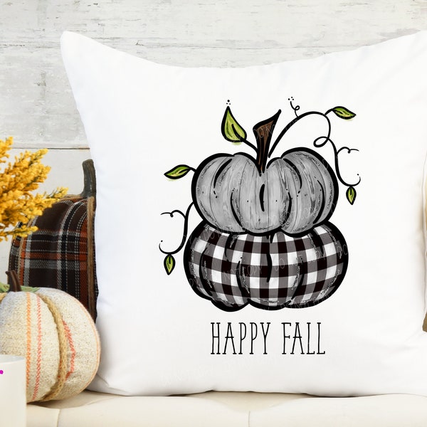 Happy Fall Skinny Stacked Pumpkins - Printable/Sublimation File | Instant Download | Sublimation | Printable | PNG