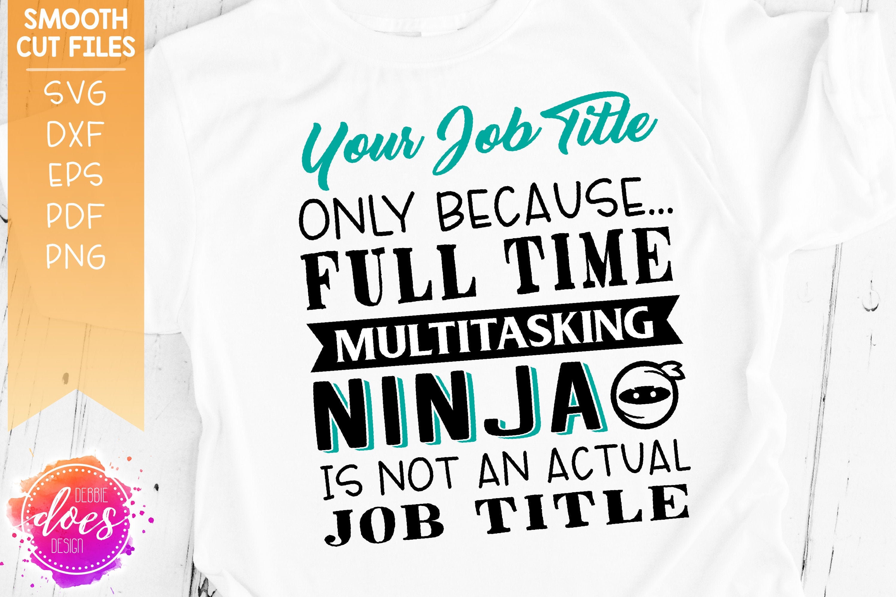 LVN Nurse Only Because Multi Tasking Ninja T-Shirt-CD – Canditee