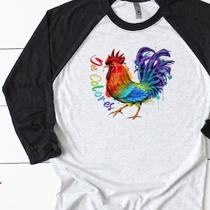 De Colores Gallo - Gallo/Pollo - Sublimación/Diseño Imprimible / Descarga Instantánea / Sublimación / Imprimible / PNG / JPG