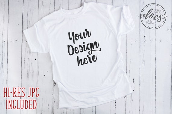 Download Men S Vapor Tee Shirt Mockup White Tee Mock Up Blank Etsy