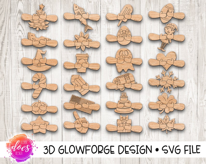 Download Interchangeable Gnome SVG Seasonal Gnome 24 shapes | Etsy