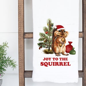 Joy to the Squirrel - Sublimación/Diseño imprimible / Descarga instantánea / Sublimación / Imprimible / PNG
