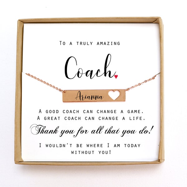 Personalized Coach Gift Cheerleading Cheer Coach Gift Swim Coach Gifts Football Cross Country Softball Tennis Figure Skating Gym Gymnastic