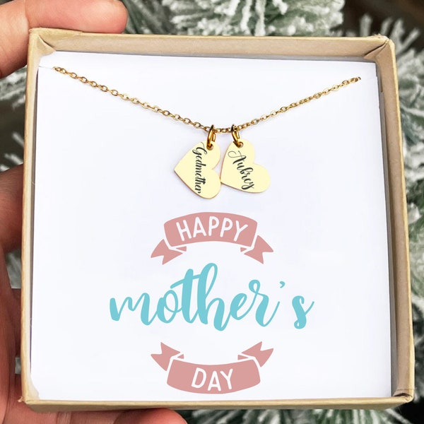 Personalize Mother's mother's day Gift for Godmother God Mother Necklace Gift for her Godmother Mother's  Gift for Godmother Birthday Gift