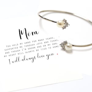 To My Mother on My Wedding Day Bride Mom Gift for Mother of the