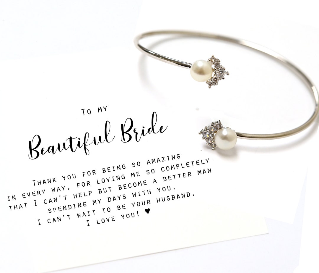 Wedding Day Gift for Bride From Groom to My Beautiful Bride Gift From Groom to Bride Gift