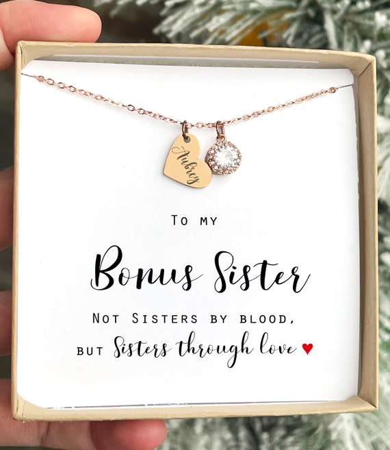 Gift For Sister-In-Law - Love Knot Necklace, Future Sister-In-Law, Bonus  Sister, Personalized Gift, Bride Gift, Gifts For Her, Wedding Gifts, Sister  Gift, Jewelry Gift 