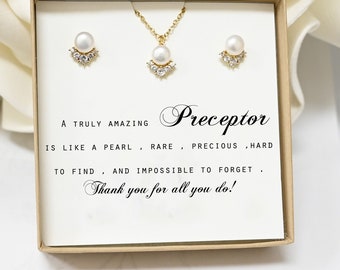 Gift for Preceptor Gifts Preceptor Appreciation Personalized Preceptor Necklace Jewelry Gift Ideas Preceptor Retirement Thank you Preceptor