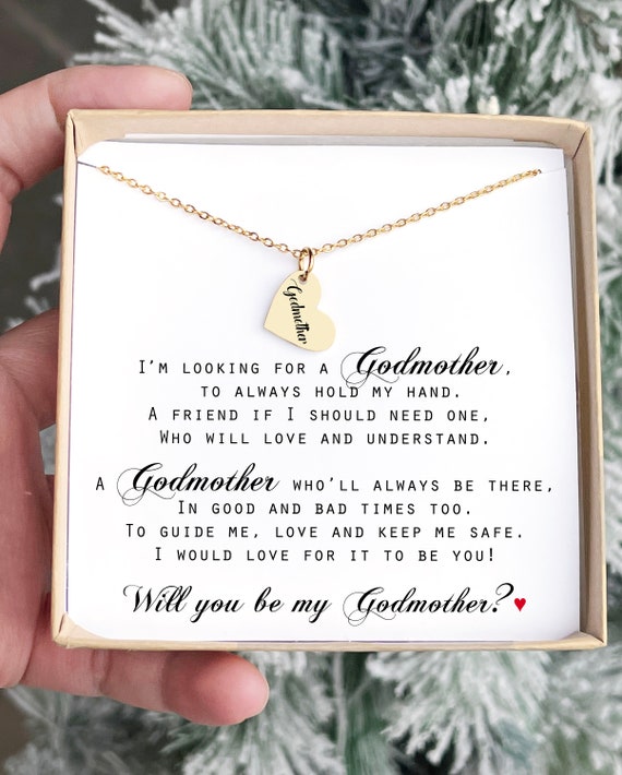Personalized godmother jewelry deals