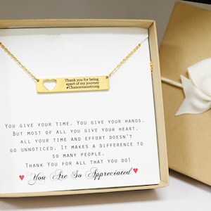 Teacher necklace Teacher appreciation, teacher assistant, unique teacher gifts, preschool teacher gift, student teacher  dance teacher   bar