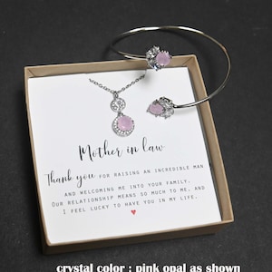 Mother in Law Gift: Cubic Zirconia Bracelet, Rose Gold Finish