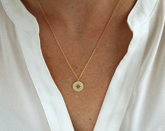 Women's compass necklace Clearance