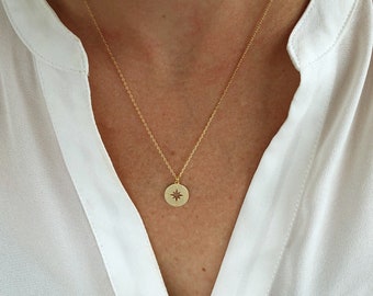 Graduation gifts, compass necklace, travelers necklace, gold necklace, silver necklace, graduation gift for her , gift for women