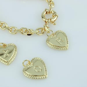 24k Gold bracelet, gold filled bracelet, dainty bracelet, bracelets, Heart bracelet, womens bracelet, Valentines day gift, Gift for her