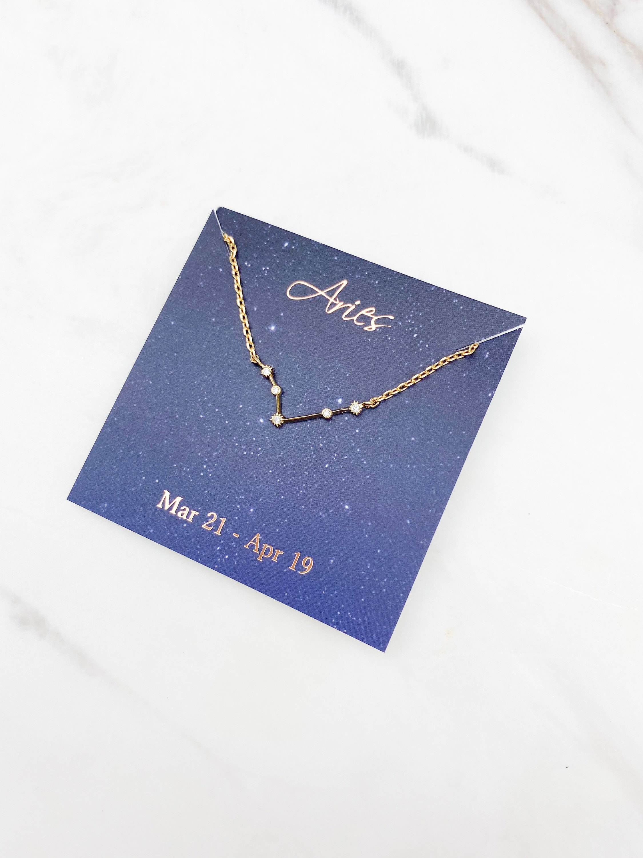 Constellation Necklace Zodiac Necklace 