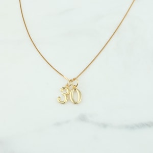 Number necklace, sterling silver, gold necklace, personalized jewelry, team number, Lucky Number necklace, jewelry, gift for her, Birthday