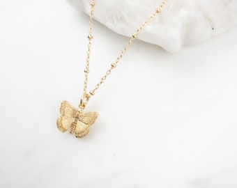 Butterfly necklace, Dainty necklace, gifts for women, graduation gift, gold necklace, dainty gold necklace, jewelry, best friend jewelry