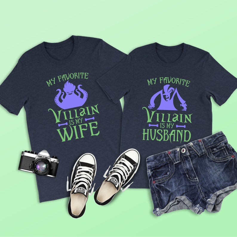 little mermaid couple shirts