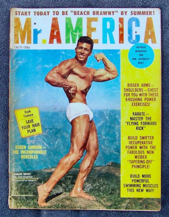 Vintage Mr. America Bodybuilding Magazine July 1962 - Etsy