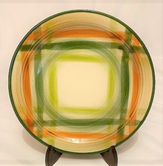 Dining & Serving vintage '50s Vernonware Homespun bread & butter plates