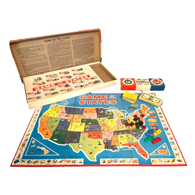 Game of the States, Board Game