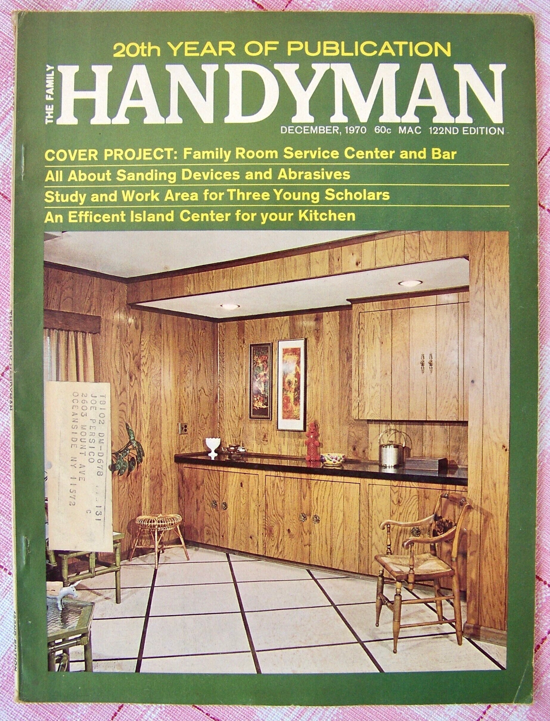 Vintage December 1970 Issue of the Family Handyman Magazine - Etsy