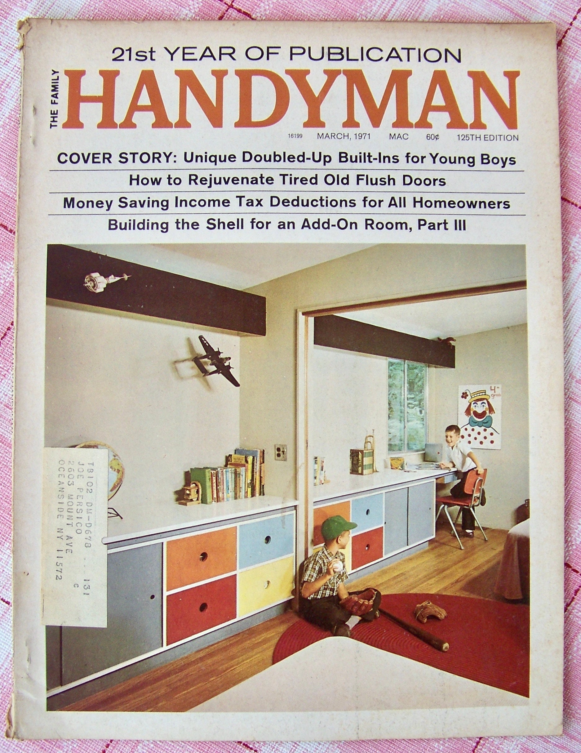 Vintage March 1971 Issue of the Family Handyman Magazine - Etsy