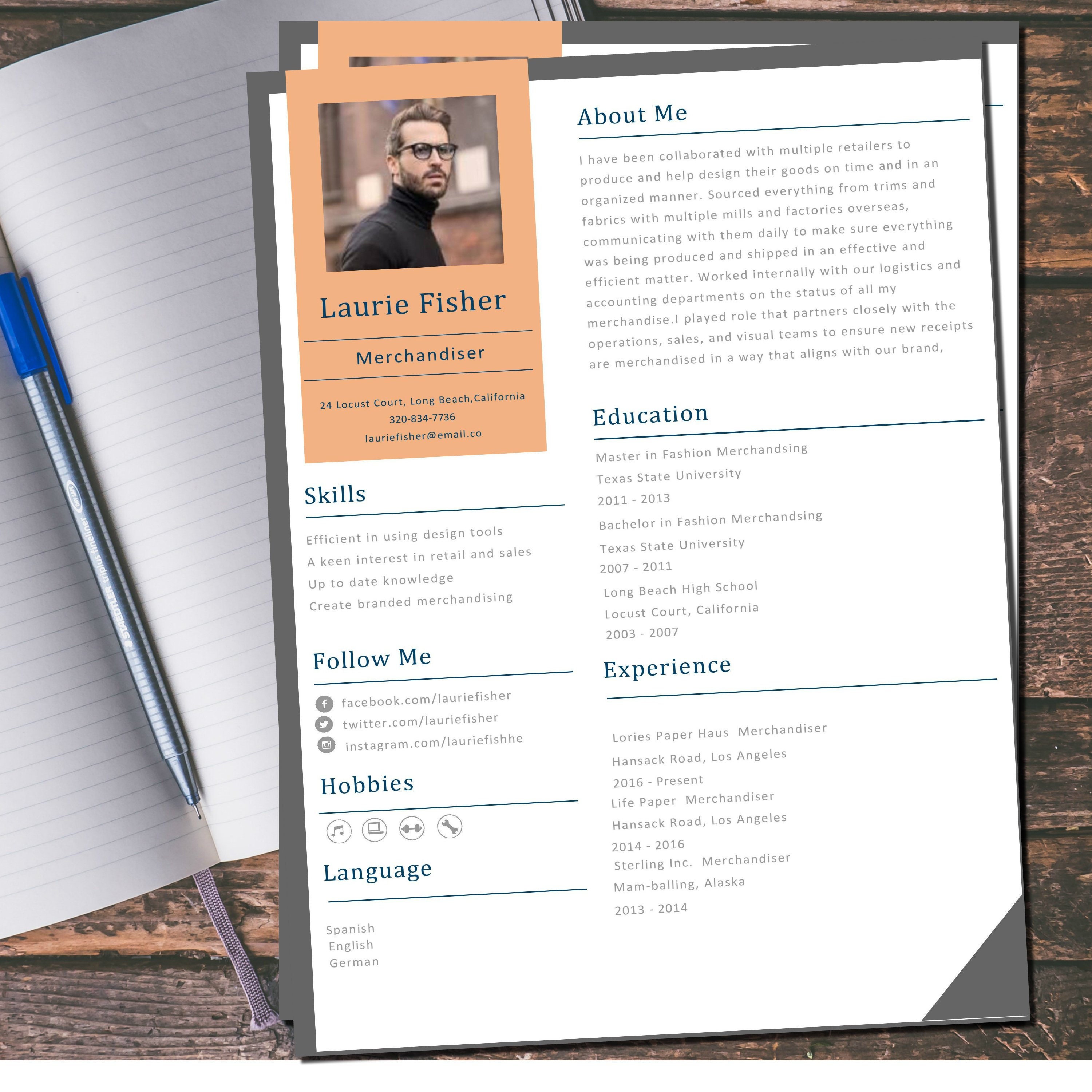 Creative CV template in "word" and "pages" format fully customizable with  cheat sheet checklist included as a bonus. Instant Download. Within Cheat Sheet Template Word
