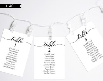 wedding seating chart template etsy
