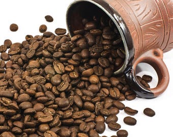 Colombian Coffee Beans, Single Origin, Chocolate Nutty Flavor (8 oz Bag)