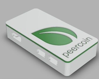 Raspberry Pi Zero enclosure - Peercoin Design (Files for printing yourself)